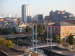 Mariners Canal from Waterfront Quay, Salford Quays